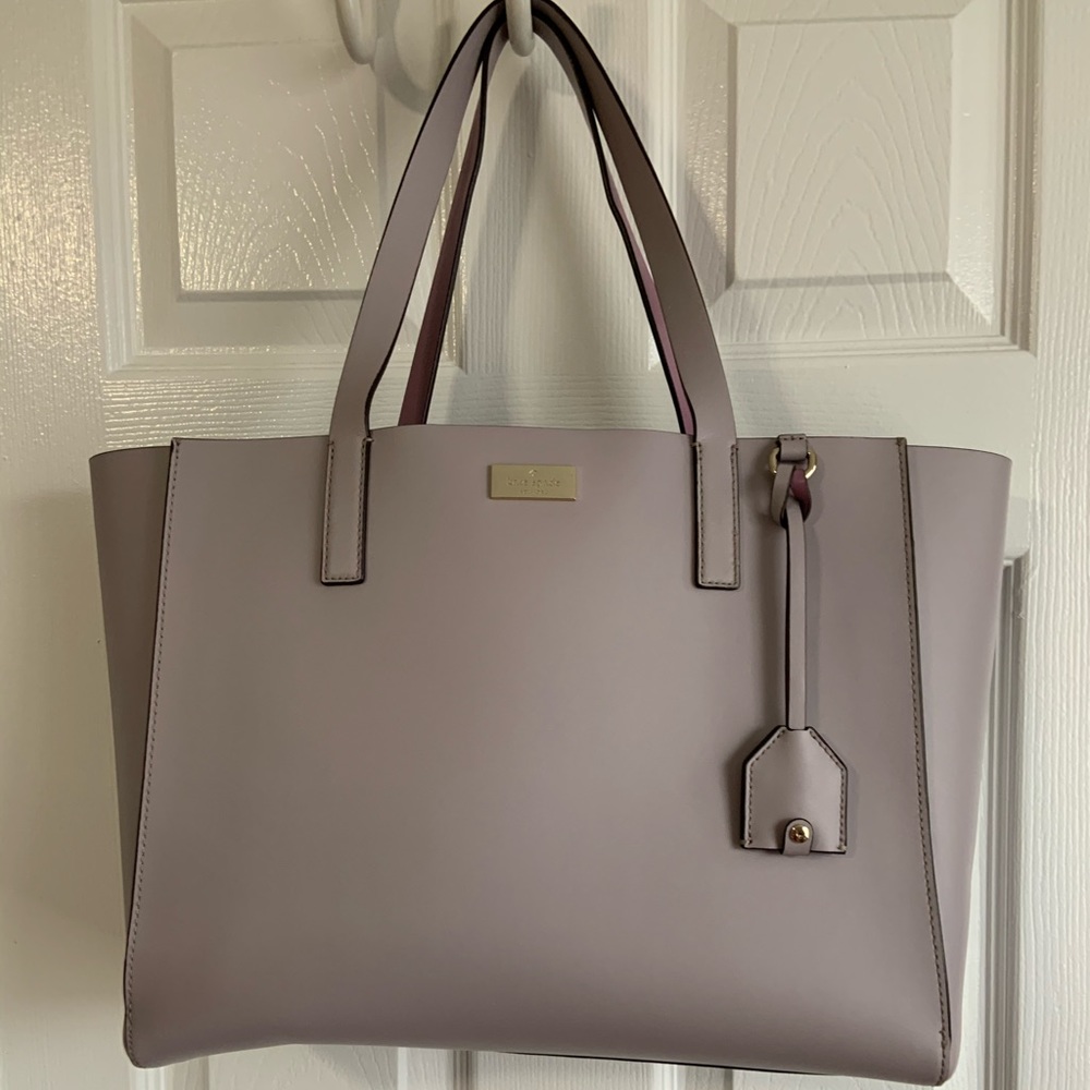 Kate Spade Lavender-Grey tote bag